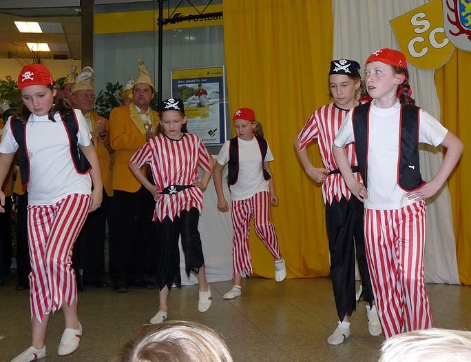 Feuerwerk in der Galerie