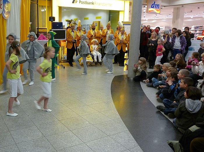 Feuerwerk in der Galerie