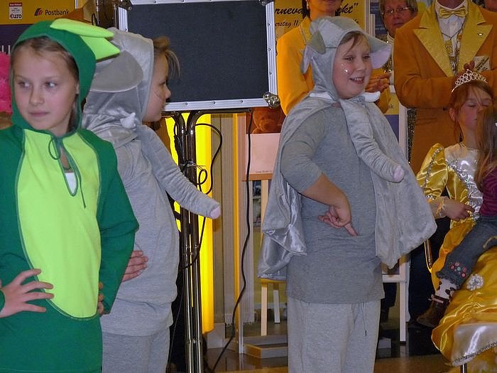 Feuerwerk in der Galerie