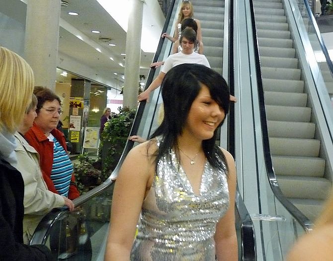 Feuerwerk in der Galerie