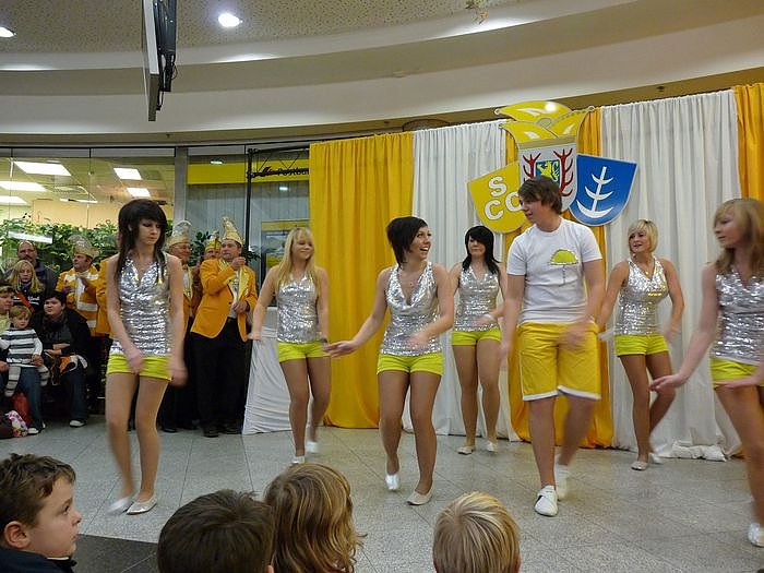 Feuerwerk in der Galerie