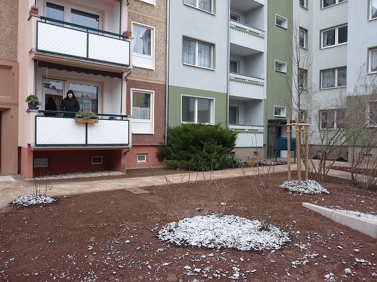 Quartier Am Schlosspark &uuml;bergeben