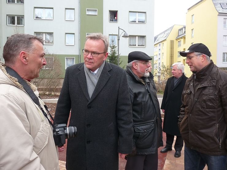 Quartier Am Schlosspark &uuml;bergeben
