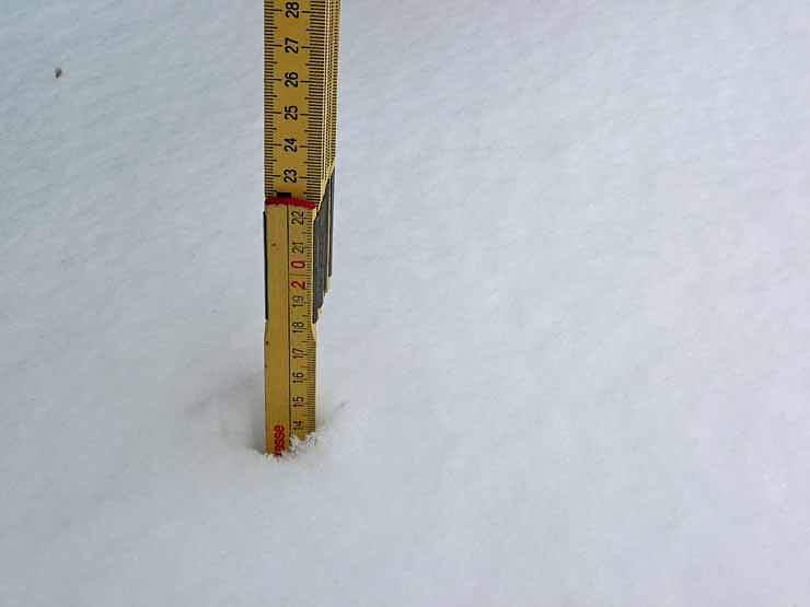 Schneeh&ouml;he &Ouml;stertal