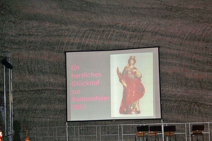 Barbarafeier Bergwerk Sondershausen
