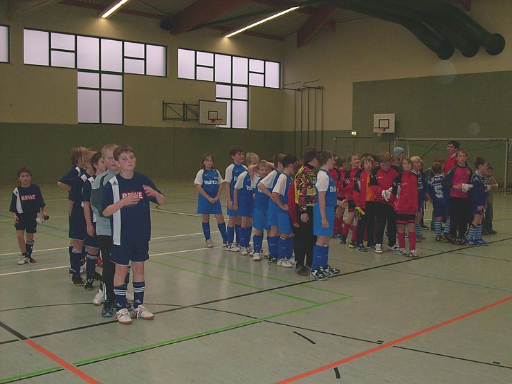 Siegerehrung Fussballhallenkreismeisterschaft