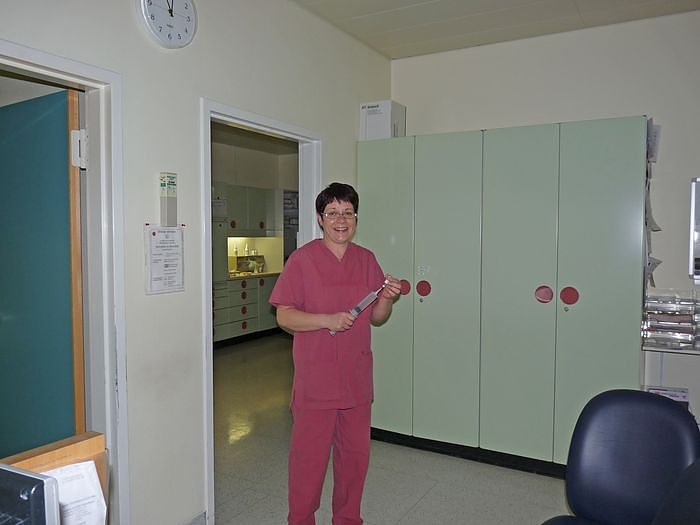 Landrat im Krankenhaus