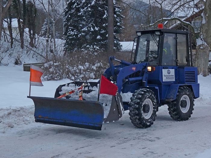 Schneer&auml;umung im Loh