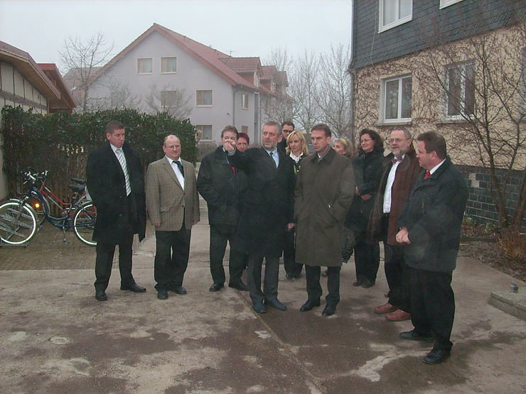 Der Schlosspark Ebeleben wird erkl&auml;rt