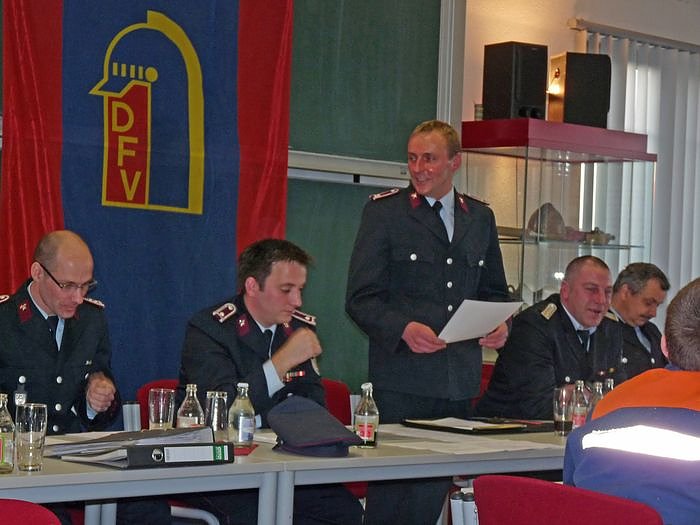 Jahreshauptversammlung Feuerwehr SDH-Mitte