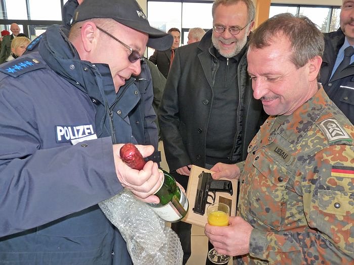 Verabschiedungsappell S&uuml;ss und Liebau