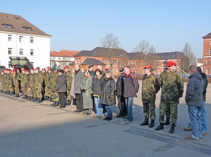 Verabschiedungsappell S&uuml;ss und Liebau