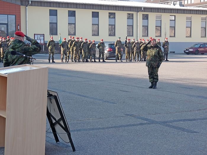 Verabschiedungsappell S&uuml;ss und Liebau