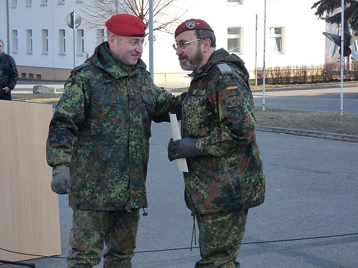 Verabschiedungsappell S&uuml;ss und Liebau