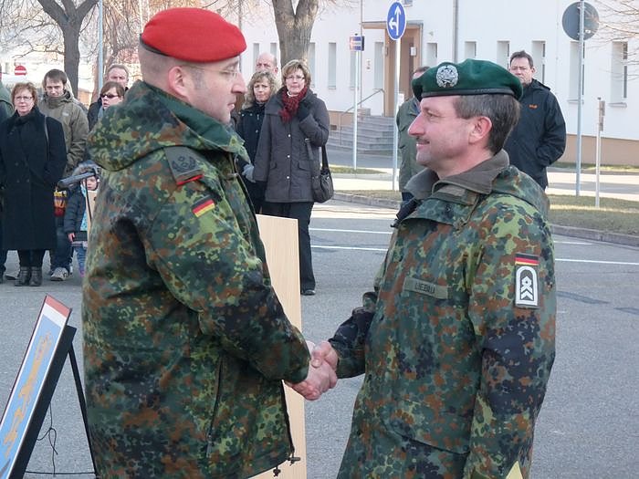 Verabschiedungsappell S&uuml;ss und Liebau