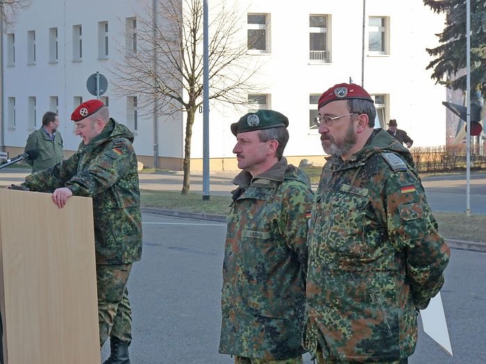 Verabschiedungsappell S&uuml;ss und Liebau