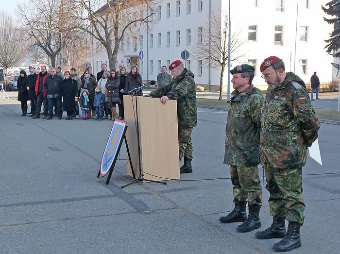 Verabschiedungsappell S&uuml;ss und Liebau