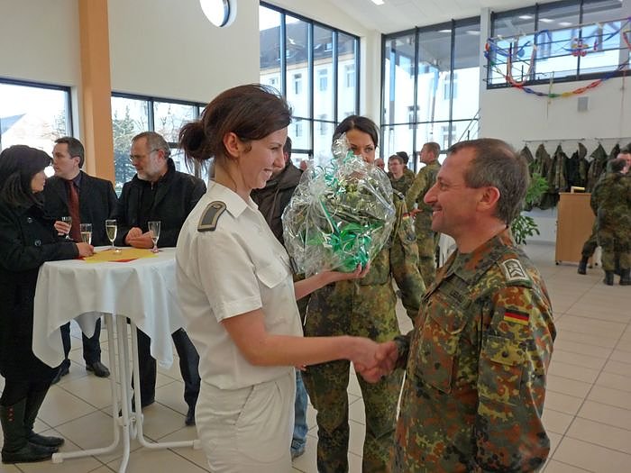 Verabschiedungsappell S&uuml;ss und Liebau