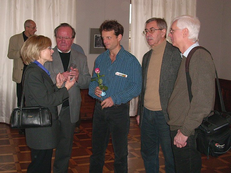 Renante Weinert mit Fotok&uuml;nstlern