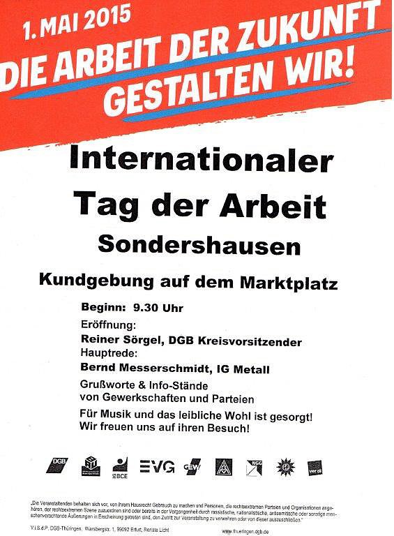 Bild: Internationaler Tag der Arbeit