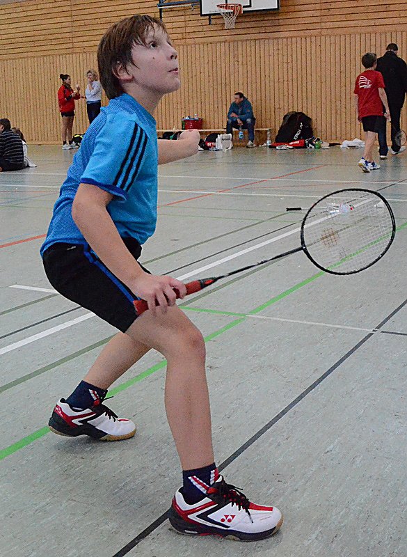 Bild: Badmintonnachwuchs zur 2. Verbandsrangliste