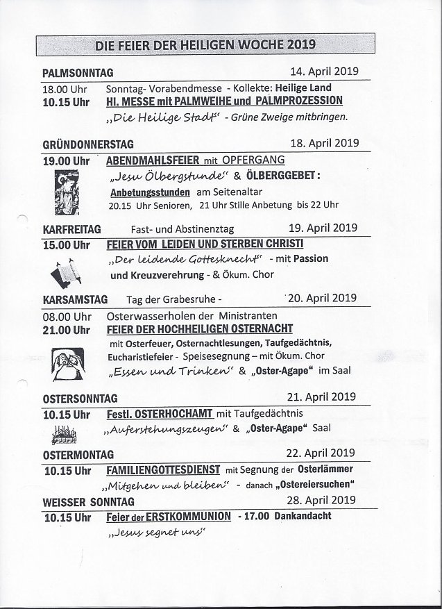 Bild: Karfreitag und Ostern zusammen