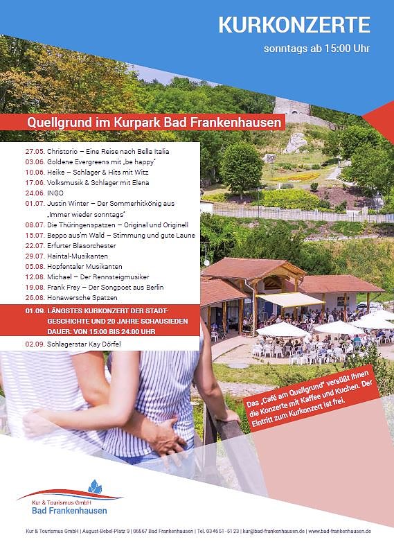 Bild: Kurkonzerte-Sommer im Quellgrund