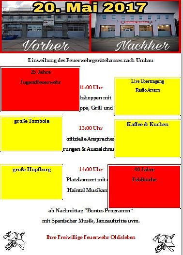 Bild: Mehrere Jubil&auml;en bei der Feuerwehr Oldisleben
