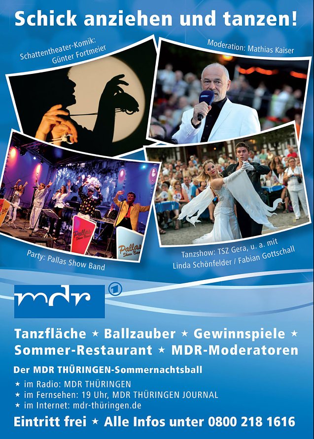 Bild: MDR TH&Uuml;RINGEN � Sommernachtsball