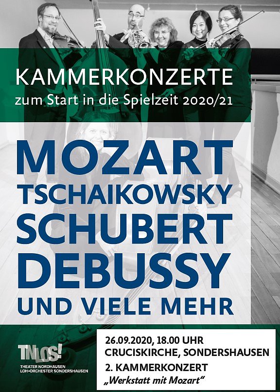 Bild: Werkstatt mit Mozart