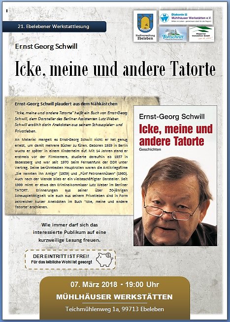 Bild: Ernst-Georg Schwill plaudert aus dem N&auml;hk&auml;stchen