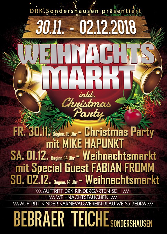 Bild: 5. Weihnachtsmarkt an den Bebraer Teichen