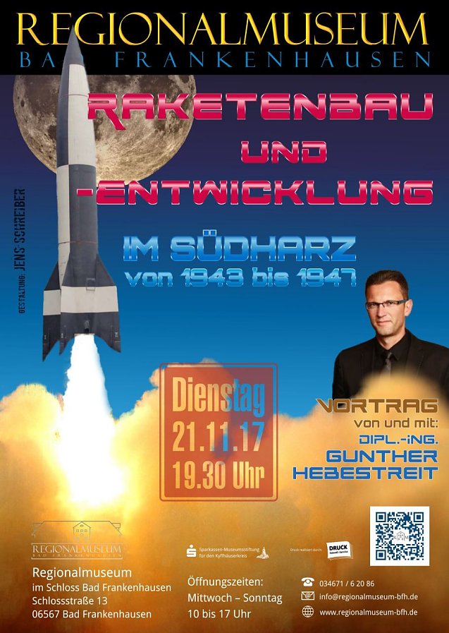 Bild: Vortrag - Von Bleicherode zum Mond