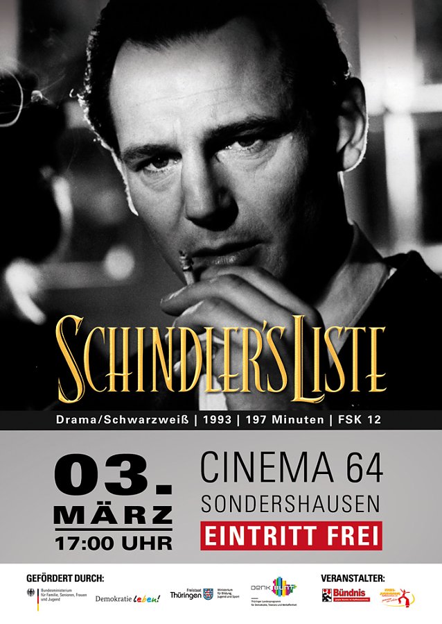Bild: Sondervorstellung Schindlers Liste