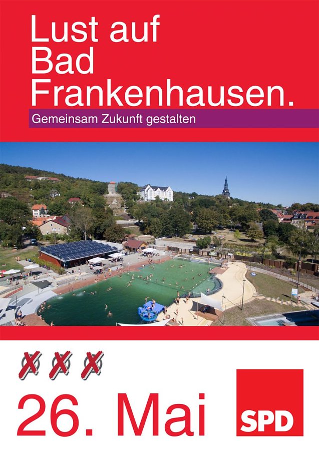 Bild: Letzte Wahl-Veranstaltung der SPD in Bad Frankenhausen