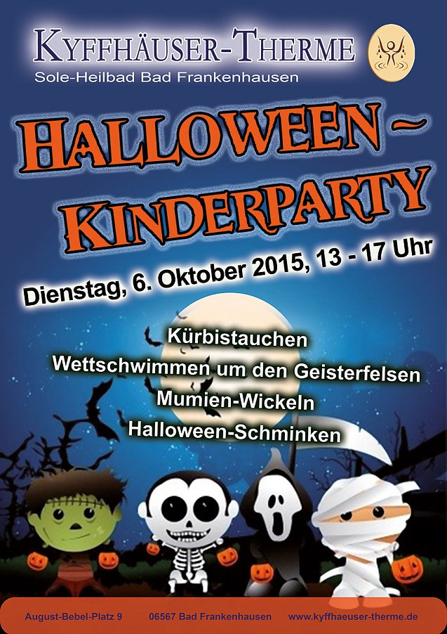 Bild: "Halloween-Kinderparty" und Ferienspa&szlig;