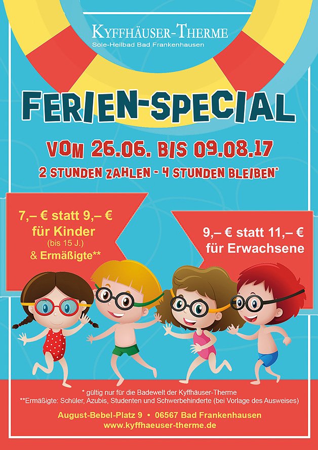 Bild: Abwechslungsreicher Sommerferienspa&szlig; in Bad Frankenhausen