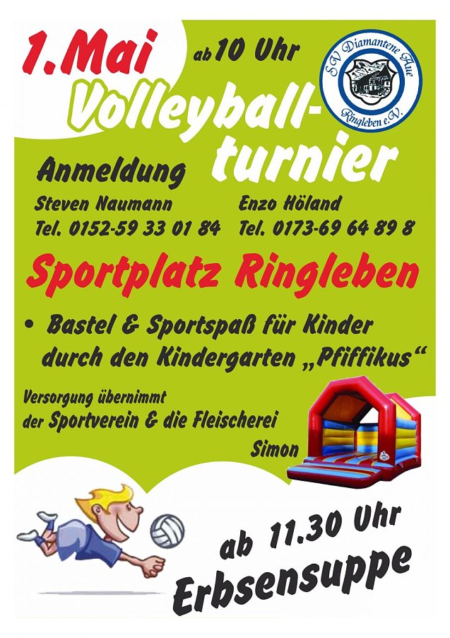 Bild: Volleyballturnier und Pflenzentauschb&ouml;rse