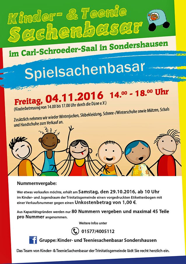 Bild: Chorfest und Basar