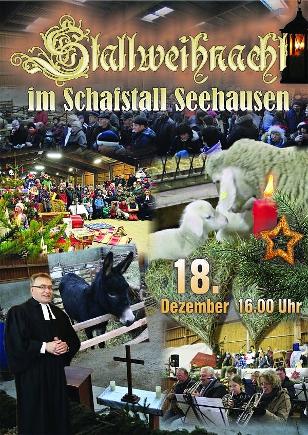 Bild: Wieder Seeh&auml;user Stallweihnacht
