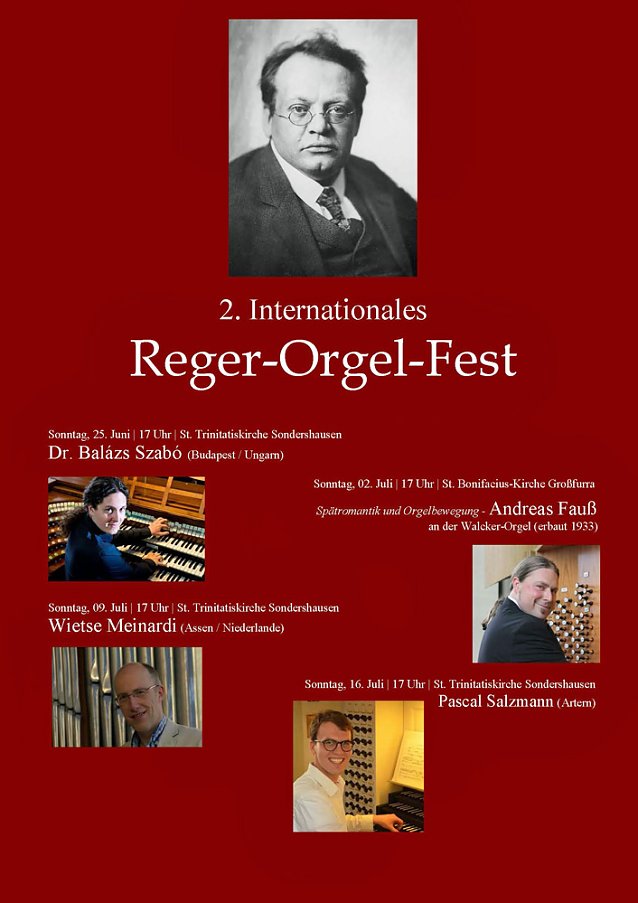 Bild: 2. Internationales Reger-Orgel-Fest in Sondershausen