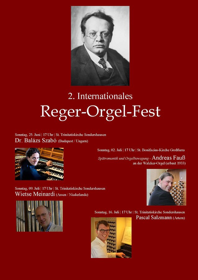 Bild: 2. Internationales Reger-Orgel-Fest in Sondershausen