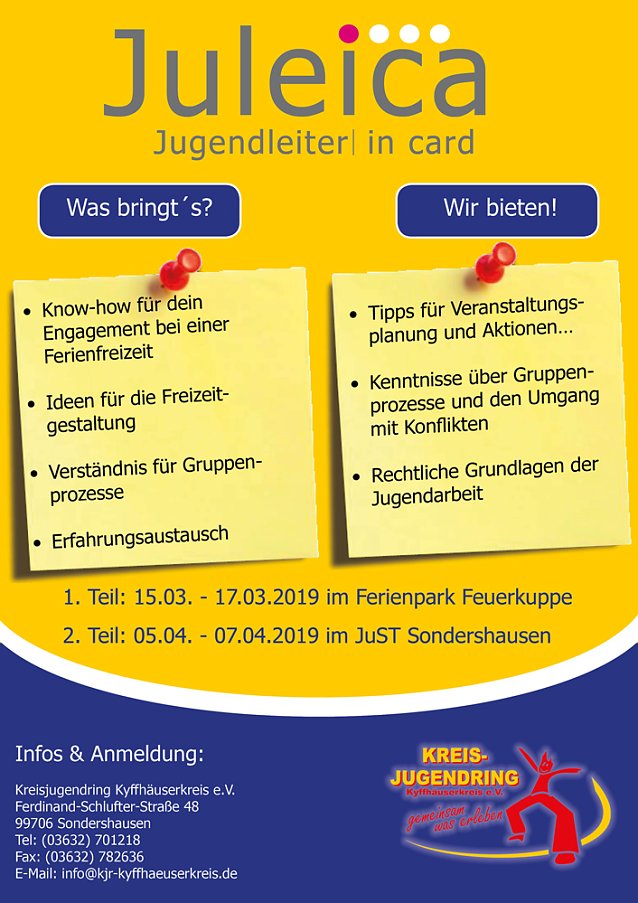 Bild: Juleica-Schulung 2019