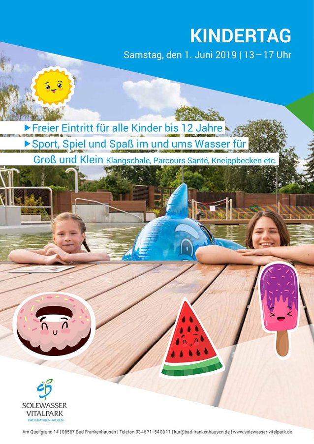 Bild: Kindertag im Solewasser-Vitalpark
