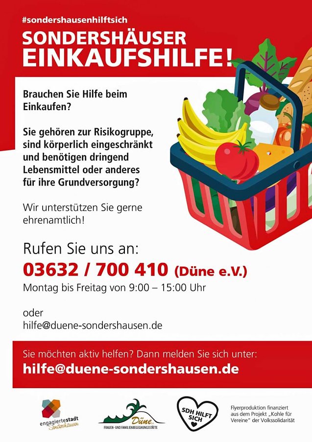Bild: Liebe Freiwillige, liebe Helfer*innen,...