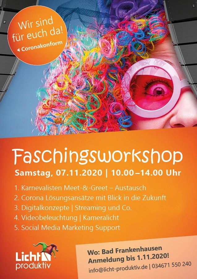 Bild: Faschingsworkshop in Bad Frankenhausen