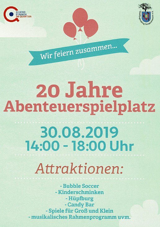 Bild: Jubil&auml;um am Abenteuerspielplatz