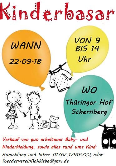 Bild: Anmeldung zum Basar schon m&ouml;glich