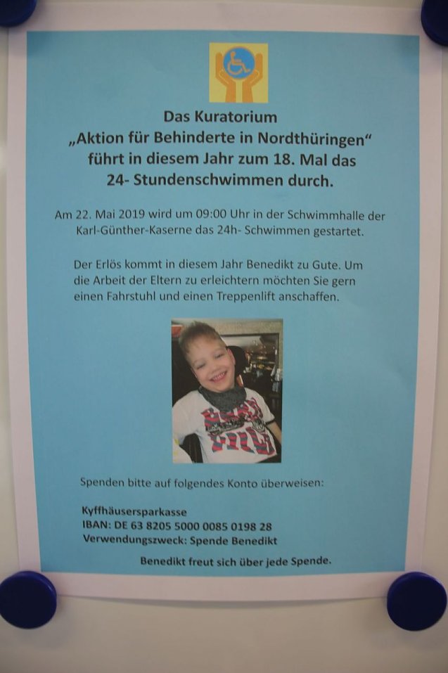 Bild: 24 Stunden Schwimmen in Sondershausen