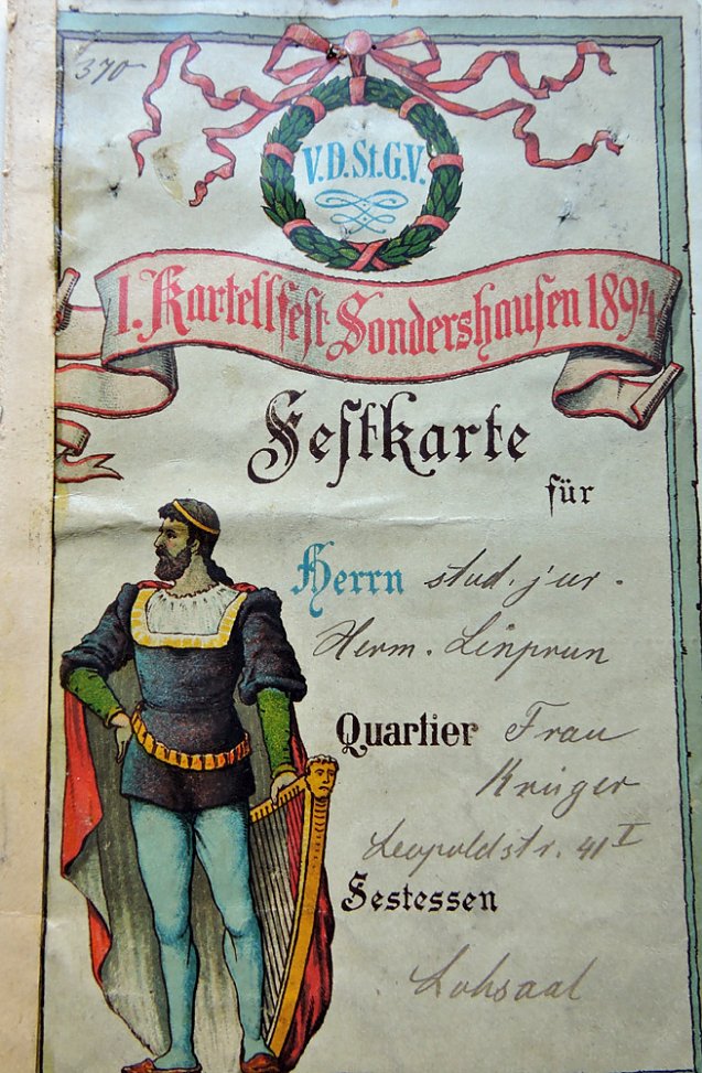 Bild: Sonderausstellung "150 Jahre Sondersh&auml;user Verband"